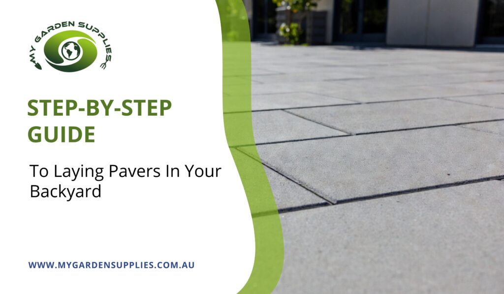 Backyard paver installation guide