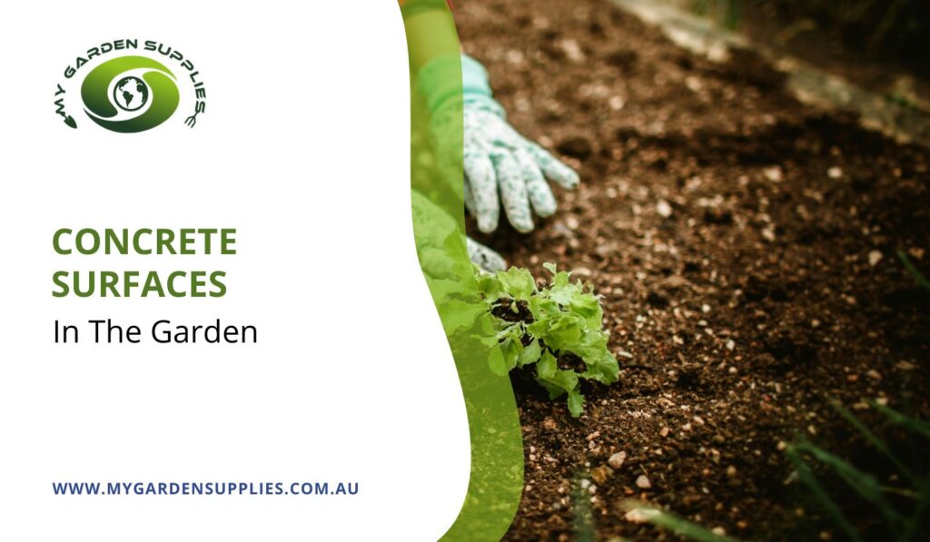 How To Maintain And Clean Your Concrete Surfaces In The Garden