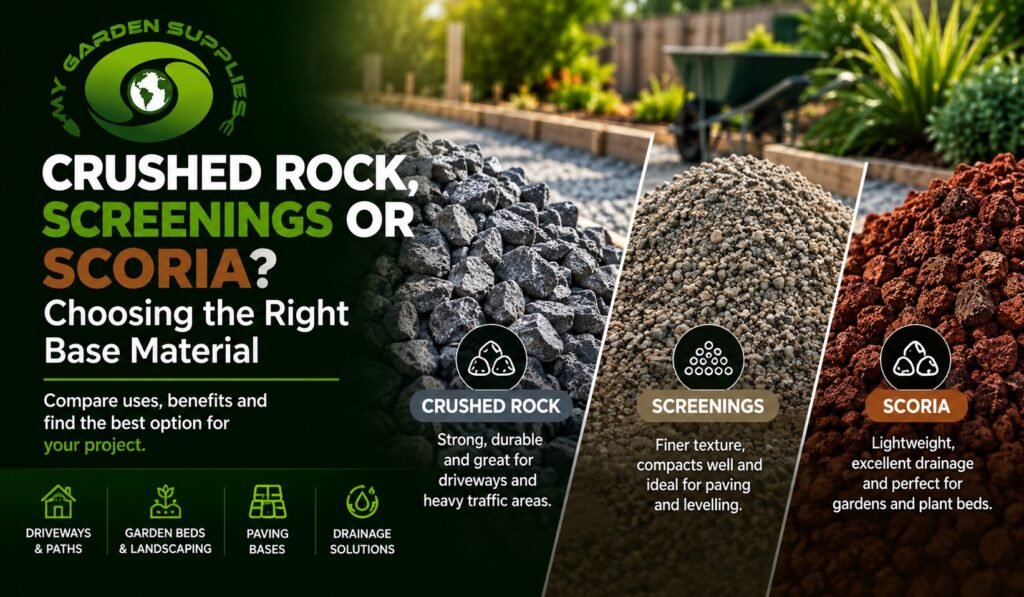 crushed rock vs screenings