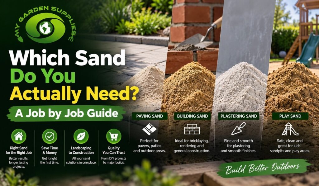 Which Sand Do You Actually Need? A Job by Job Guide